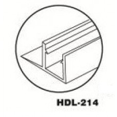 Профиль уплотнительный для душевых кабин HDL 214